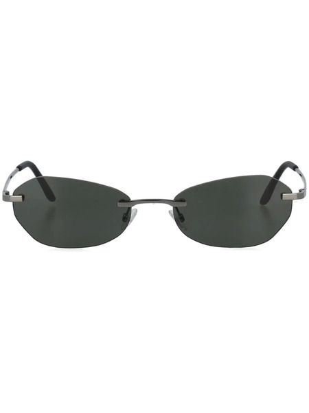  Our Legacy Adorable Oval-frame Sunglasses - Black 