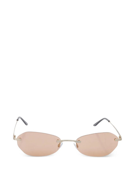  Our Legacy Adorable Oversized-frame Sunglasses - Gold 