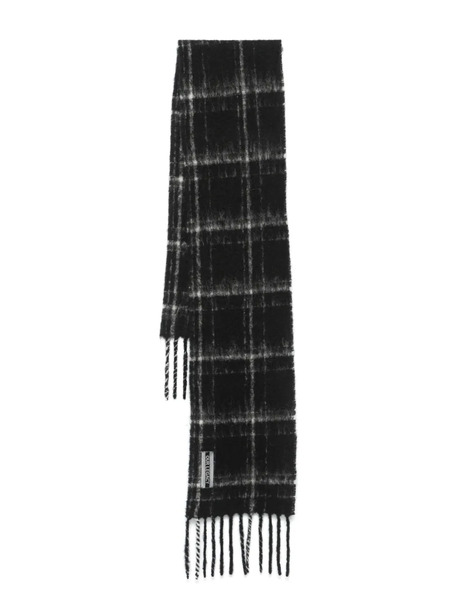  Our Legacy Checked Scarf - Grey 
