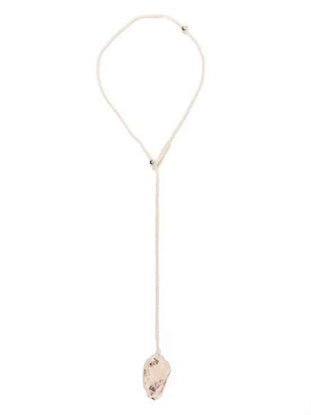  Our Legacy Crochet Catch Necklace - Neutrals 