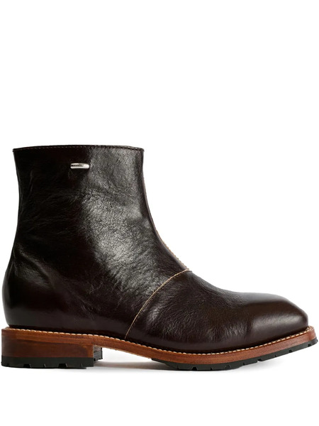  Our Legacy Engine Zip Boots - Brown 