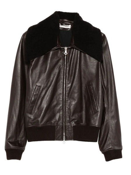  Our Legacy Fur-collar Bomber Jacket - Brown 
