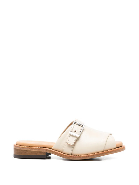  Our Legacy Ginza Buckle-strap Sandals - Neutrals 