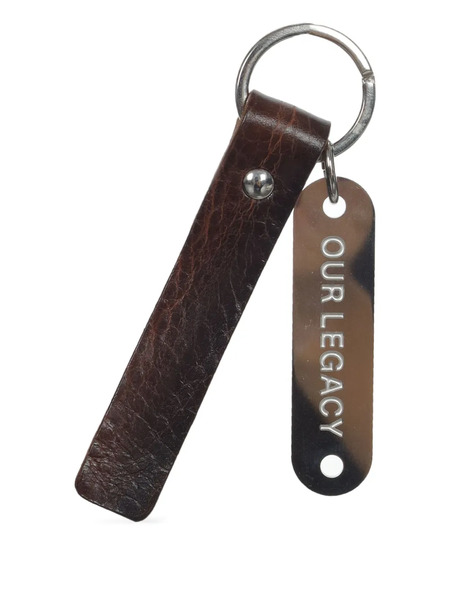  Our Legacy Leather Keyring - Brown 
