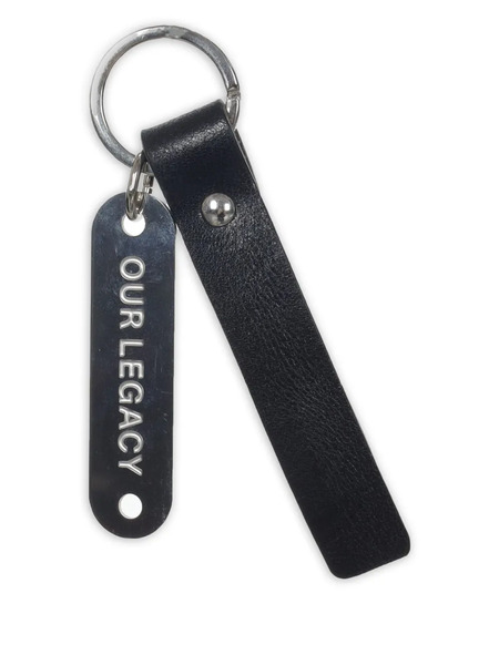  Our Legacy Logo-lettering Keyring - Black 