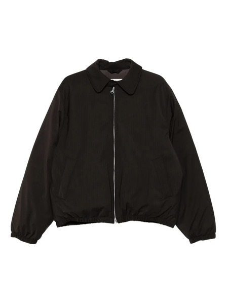  Our Legacy Pinstriped Puffer Jacket - Brown 