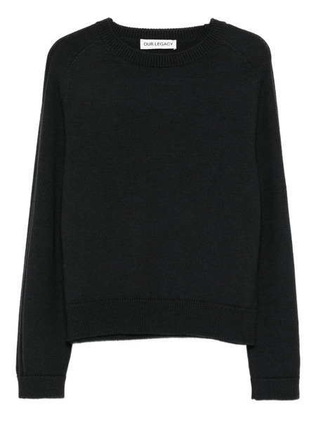  Our Legacy Wool Sweater - Black 