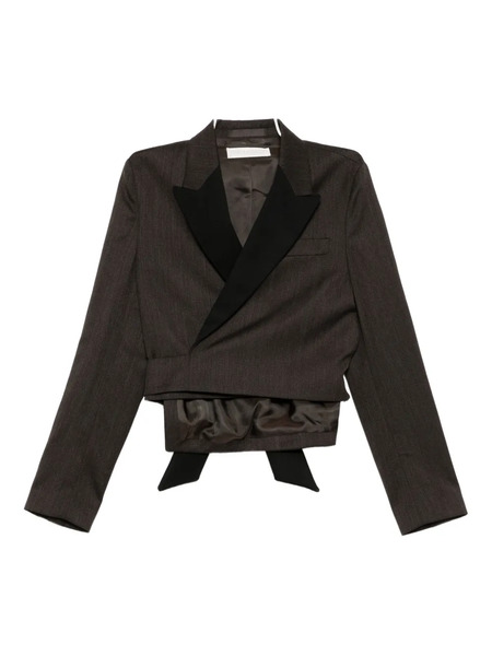  Our Legacy Wrap Blazer - Brown 