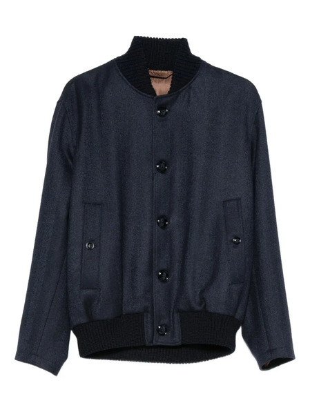  Outfit Buttoned Pocket Jacket - Blue 