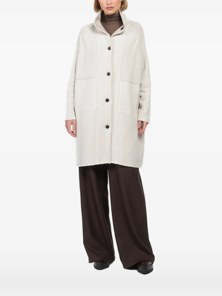  Oyuna Buttoned Pocket Coat - Neutrals 