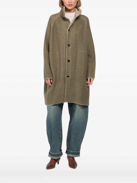  Oyuna Nyala Reversible Coat - Green 