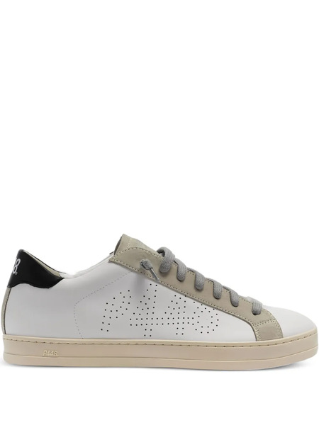  P448 Logo-perforated Sneakers - White 
