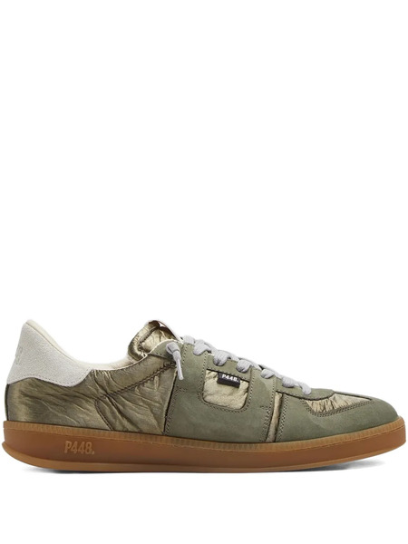 P448 Monza Panelled Sneakers - Green 