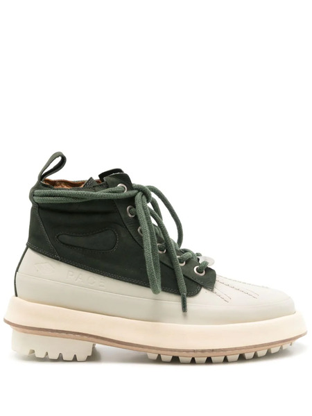 Pace Duck V2 Two-tone Ankle Boots - Green 