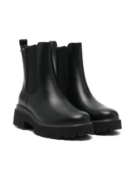  Paciotti For Us Leather Chelsea Boots - Black 