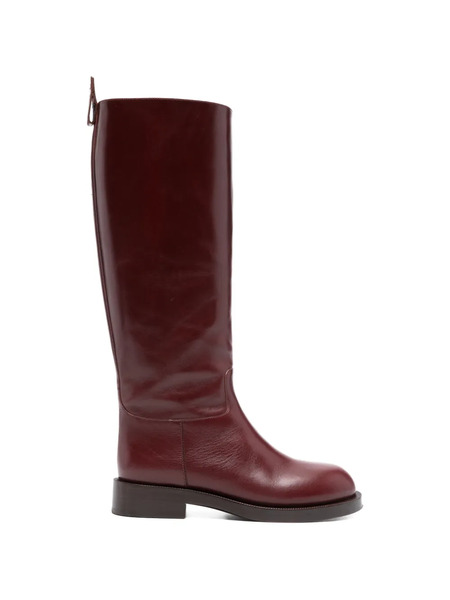  Paco Rabanne Pre-owned Leather Boots - Red 