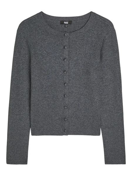  Paige Button Cardigan - Grey 