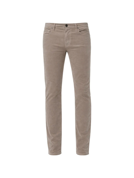 Paige Federal Logo-patch Belt-loop Trousers - Neutrals 