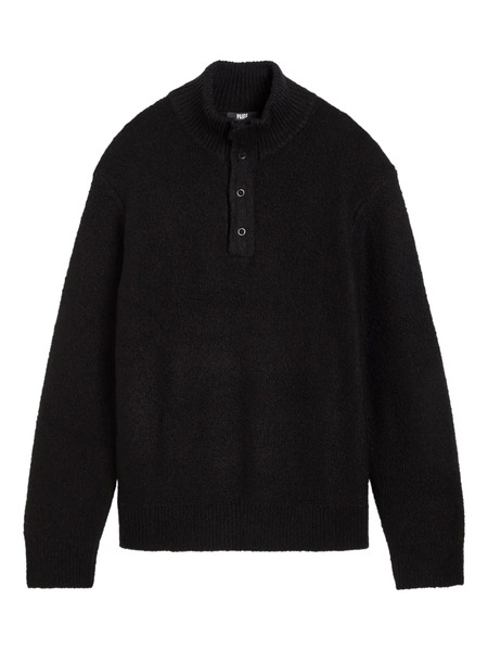  Paige Kotoni Buttoned Sweater - Black 