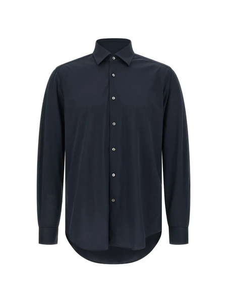  Pal Zileri Buttoned Capsule Shirt - Blue 