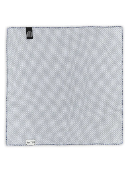  Pal Zileri Patterned Handkerchief - Blue 