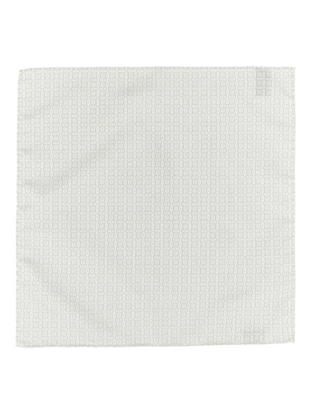  Pal Zileri Patterned Handkerchief - Grey 