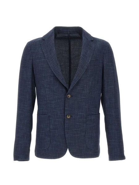  Pal Zileri Single-breasted Blazer - Blue 