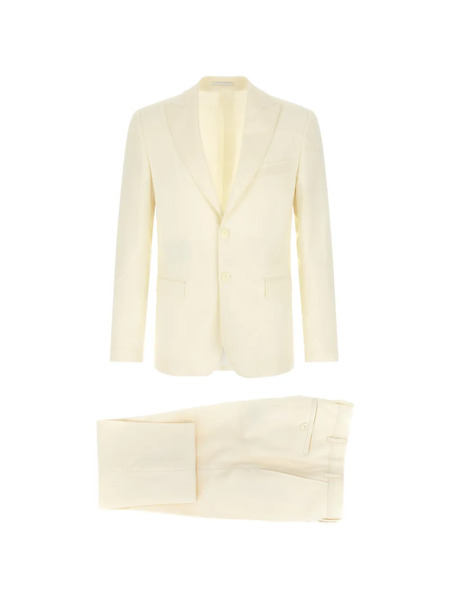  Pal Zileri Single-breasted Wool Suit - Neutrals 