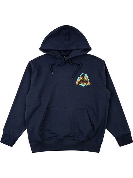  Palace Tri-ripper Logo-print Hoodie - Blue 