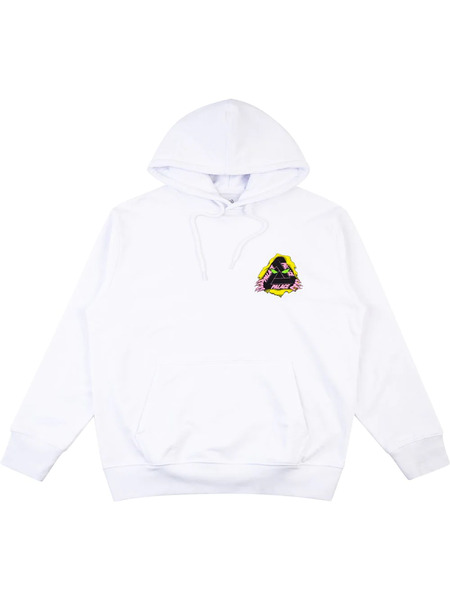  Palace Tri-ripper white Drawstring Hood 