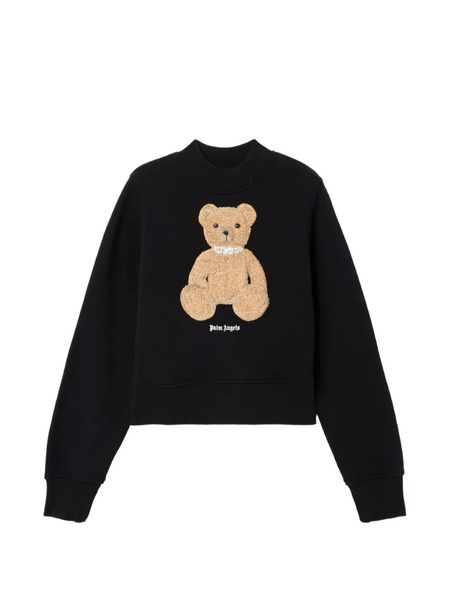  Palm Angels Bear-graphic Sweatshirt - Black 