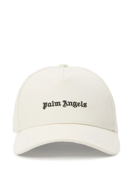  Palm Angels Classic Logo Embroidered Baseball Cap - Neutrals 