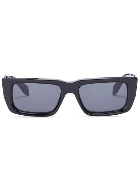  Palm Angels Eyewear Milford Rectangular-frame Sunglasses - Black 
