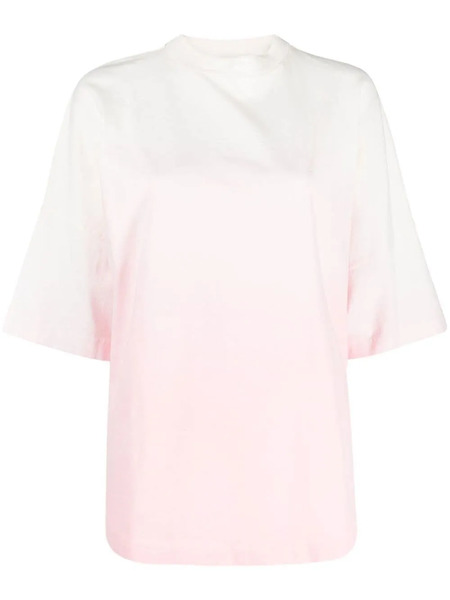  Palm Angels Gradient-effect Short-sleeve T-shirt - Pink 