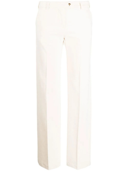 Palm Angels Logo-plaque Flared Jeans - White 