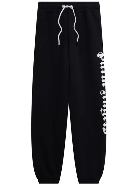 Palm Angels Logo-print Drawstring Sweatpants - Black 