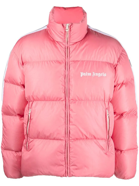  Palm Angels Logo-print Padded Jacket - Pink 