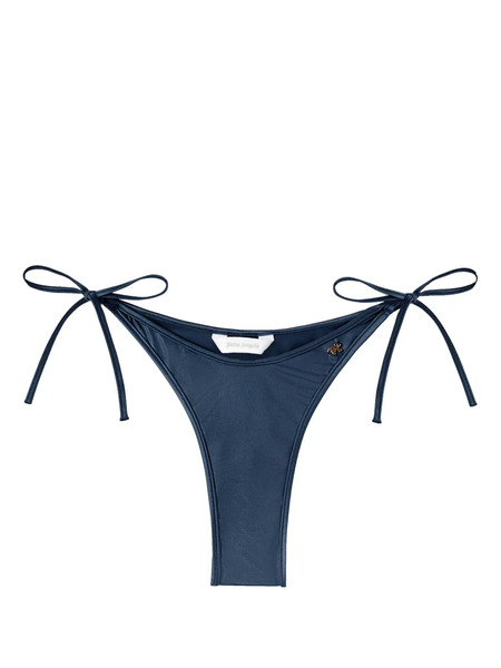  Palm Angels Metallic Bikini Bottoms - Blue 