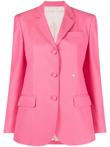  Palm Angels Miami Single-breasted Blazer - Pink 