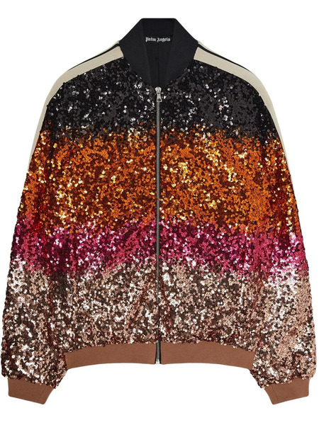  Palm Angels Show Sequins Bomber Jacket - Multicolour 