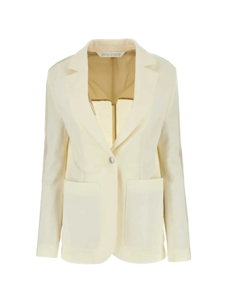  Palm Angels Side-stripe Blazer - Neutrals 