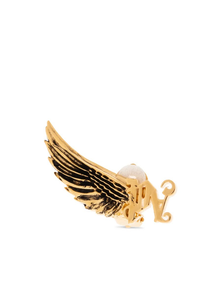  Palm Angels Wing-shaped Earring - Gold 