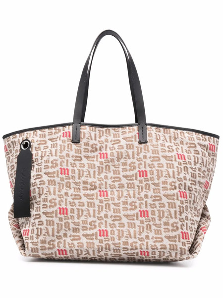  Palm Angels X Moncler Monogram Tote - Neutrals 