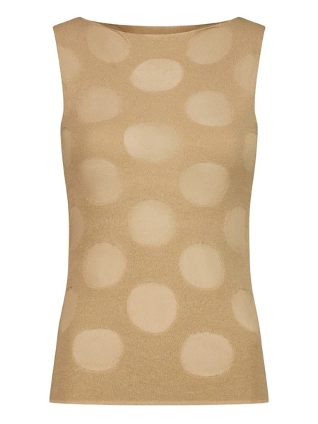  Paloma Wool Rory Patterned Sleeveless Top - Neutrals 
