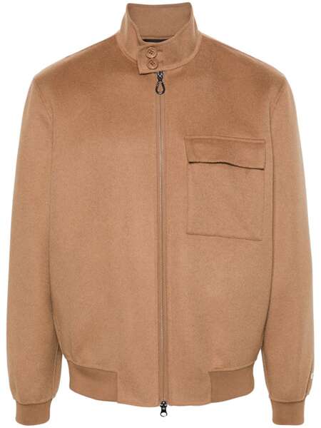  Paltò Arturo Bomber Jacket - Brown 