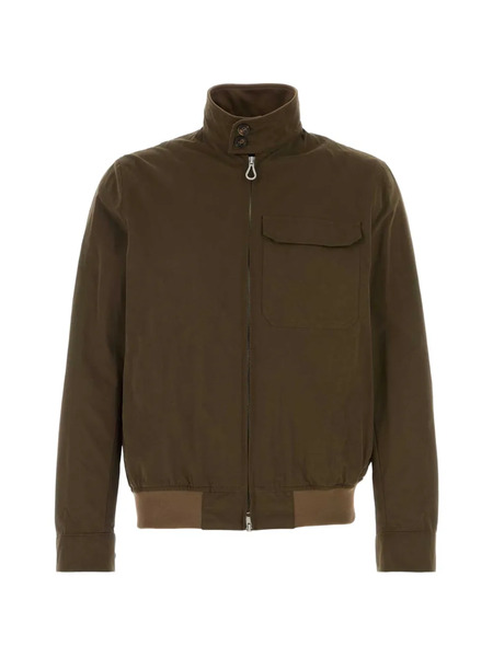  Paltò High Collar Jacket - Green 