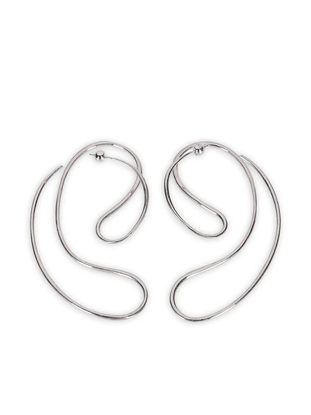  Panconesi Continua Large Earrings - Silver 