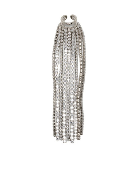  Panconesi Crystal-embellished Ear Cuff - Silver 