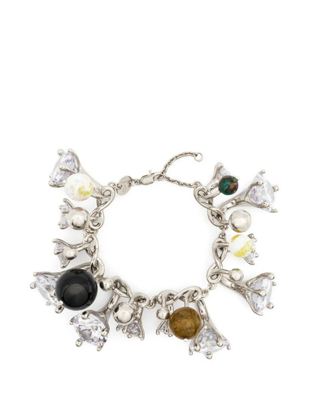  Panconesi Diamanti Collier Crystal-embellished Bracelet - Neutrals 