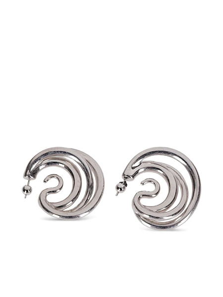  Panconesi Medium Triptych Earrings - Silver 